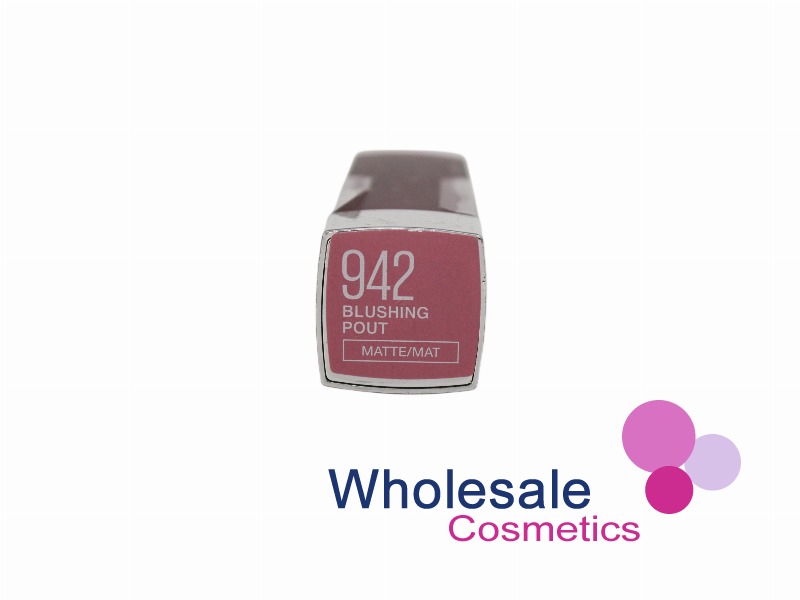 9 x Maybelline Colour Sensational Matte Lipstick - 942 BLUSHING POUT
